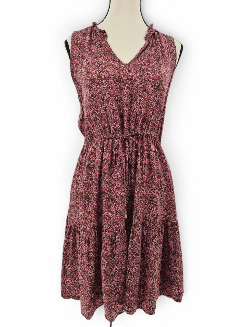 GAP Floral Dress in Mauve Pink